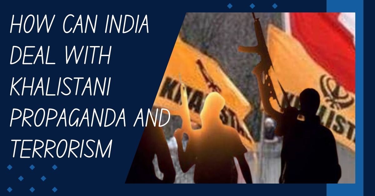 भारत खालिस्तानी अलगहवाद को कैसे समाप्त करे