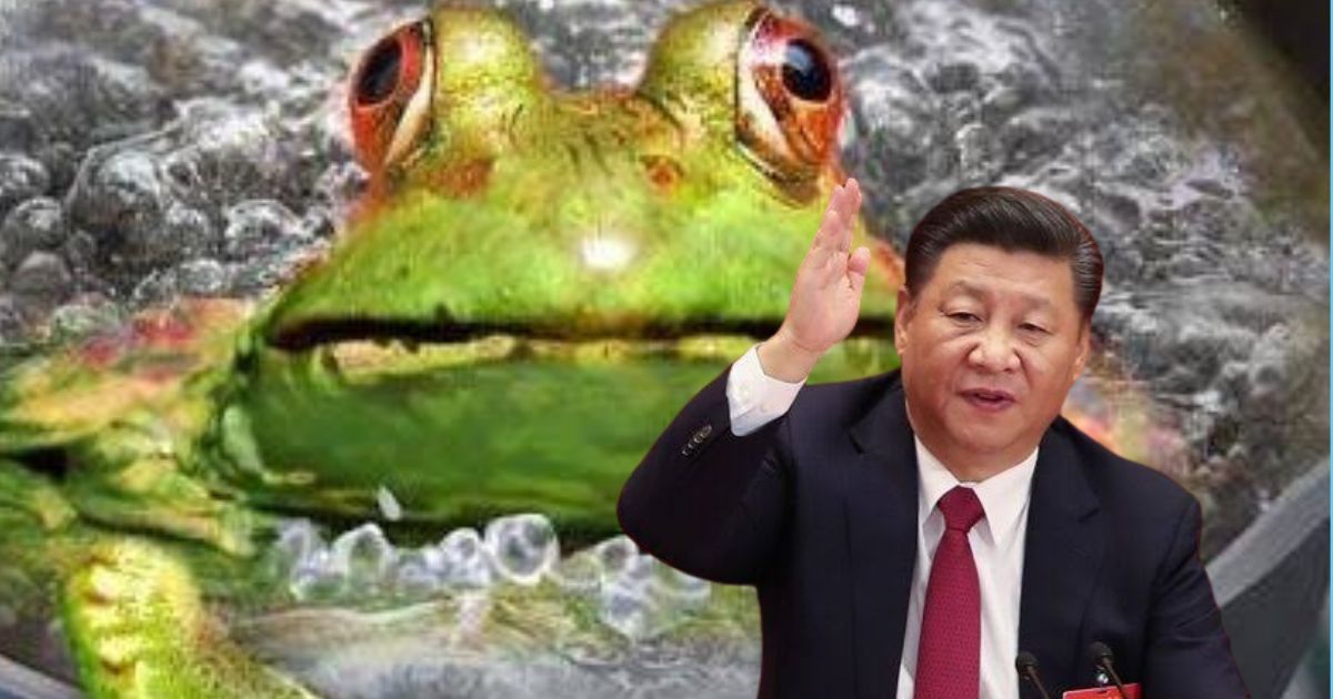 How to Counter Boiling Frog Strategy of China